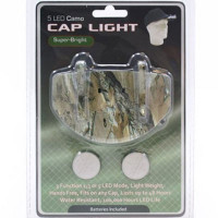 Hands Free 5 Light Camo LED Cap Light