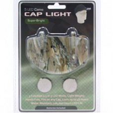 Hands Free 5 Light Camo LED Cap Light