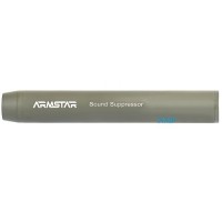 ARMSTAR 1/2 inch UNF Thread airgun silencers Tapered in OD GREEN for .177, .20, .22 and .25 calibre air rifles