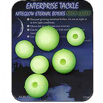 Enterprise Tackle ARTIFICIAL, IMITATION BAITS Niteglow Eternal Boilies NEON BLUE