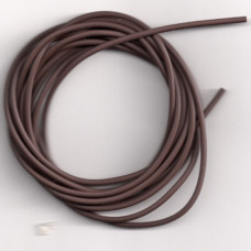 2 metres SINKING ANTI TANGLE RIG TUBE ( MUD BROWN ) (approx) (made in uk)