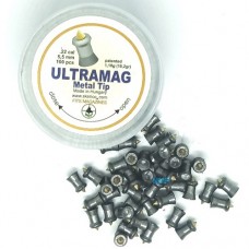 Skenco UltraMag .22 calibre metal tipped Airgun Pellets 18.2 grain tin of 100